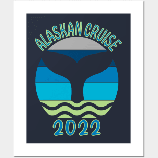 Alaskan Cruise 2022 Family Group Matching Design Posters and Art